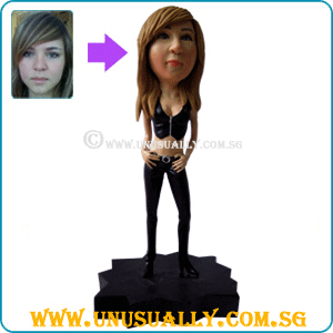 Full Custom 3D Caricature Sexy Women Figurine